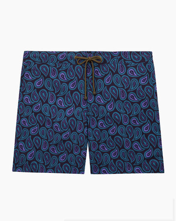 Charvet X Thorsun - Large Paisley - Navy